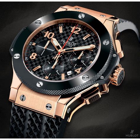 hublot big bang rose gold black